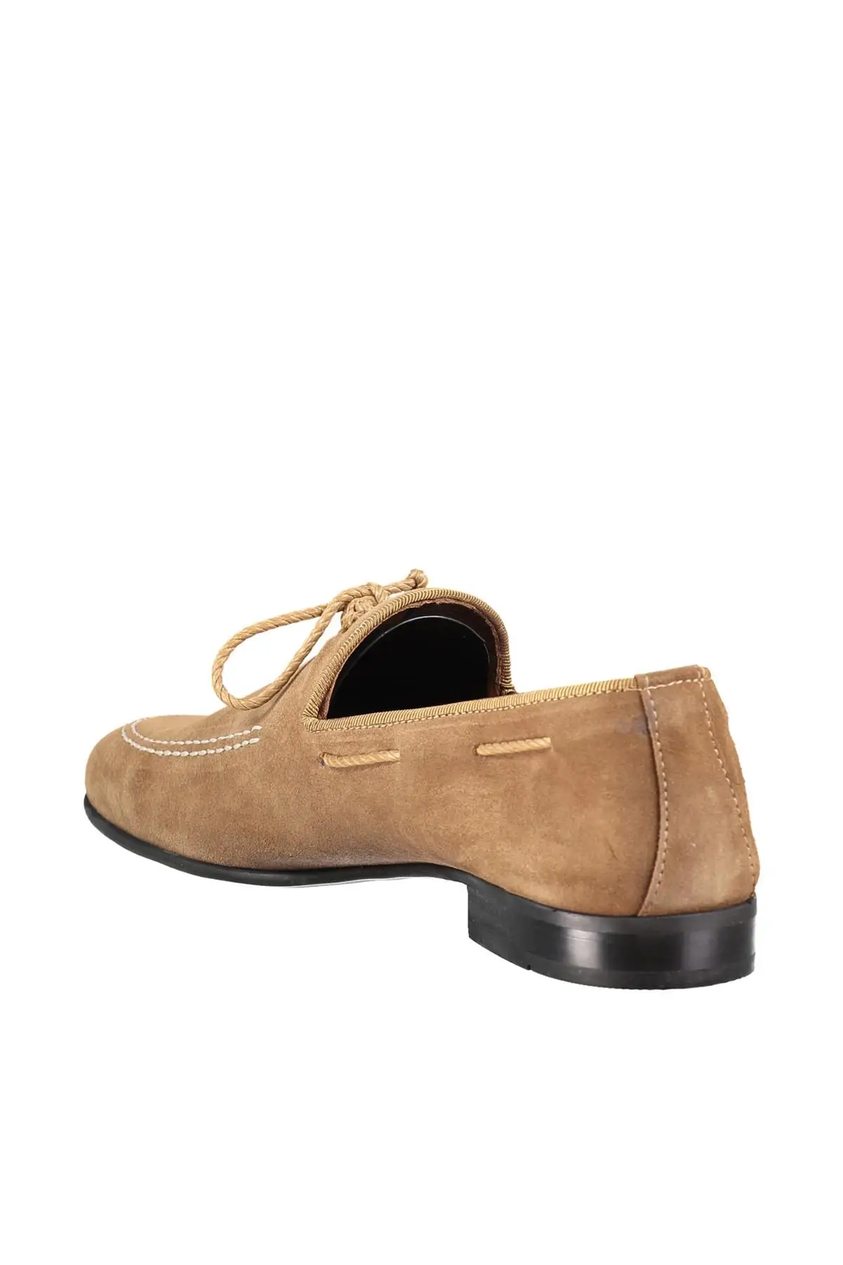 Pearl Genuine Leather Suede Dark Tan Men Loafer Shoes 120130007875 | Обувь