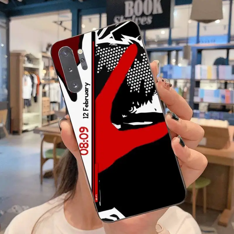 Чехол YJZFDYRM Persona 5 для телефона чехол Samsung Note 7 8 9 10 Lite Plus Galaxy J7 J8 J6 2018 Prime | Мобильные