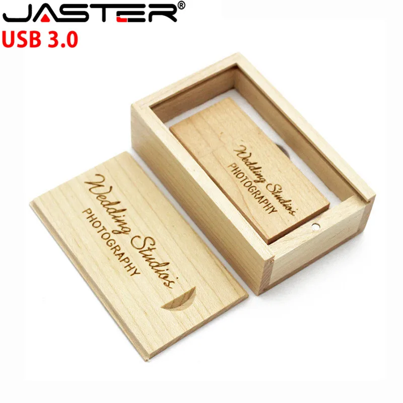 Флэш-накопитель JASTER USB 3 0 деревянный 4-128 ГБ | Компьютеры и офис