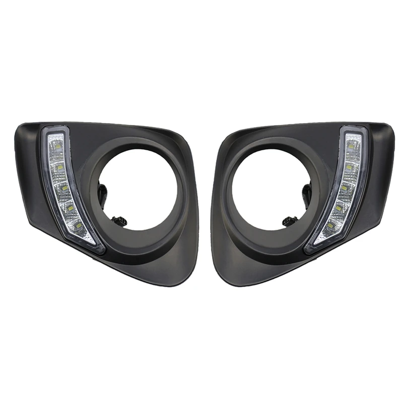 

2Pcs for Toyota 10-13 Corolla LED Daytime Running Lights Fog Light Upgrade