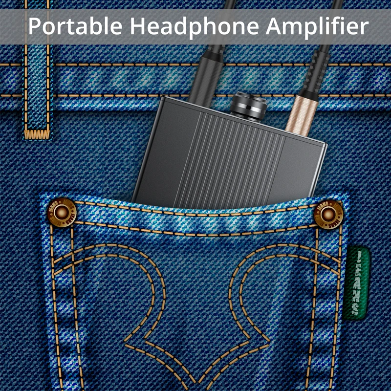 PROZOR 10-150Ω Mini HiFi Earphone Headphone Amplifier 3.5mm Studio In & Out With Switch Control For Smart Phone Strong Bass Amp |
