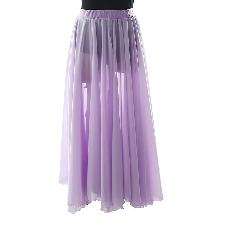 2019 балетная юбка женская шифоновая длинная танцевальная платья для женщин