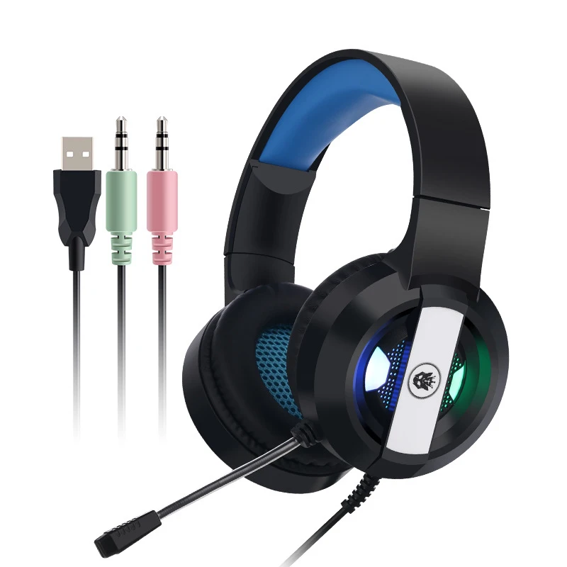 

Professional Gaming Headset With Microphone Game Headphones With Deep Bass For Computer PC Gamer 7.1 USB Channel Surround Sound