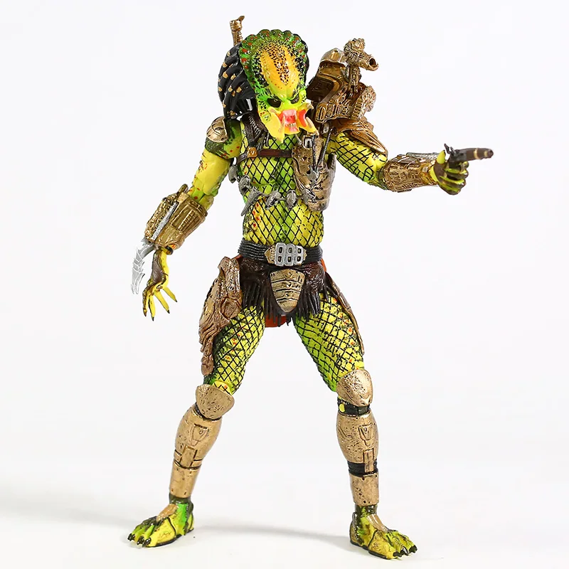 NECA Predator 2 Ultimate старший золотой ангел ПВХ экшн-фигурка Коллекционная модель