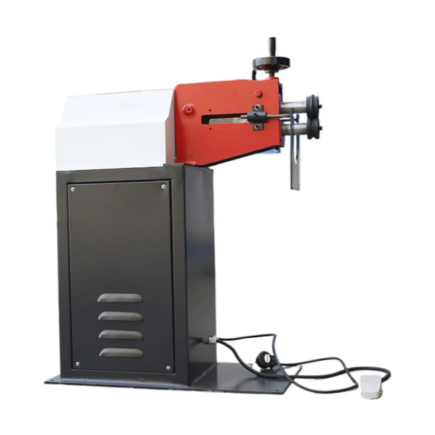 

LX-15 Automatic Metal Sheet Duct Bead Roller Bead Roller Rotary Machine Round Tube Flanging Machine 0.75KW 380V