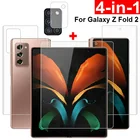 Защитная пленка 4 в 1 для Samsung Galaxy Z Fold2 Fold3, мягкая Гидрогелевая пленка для экрана Samsung Galaxy Z Fold 3