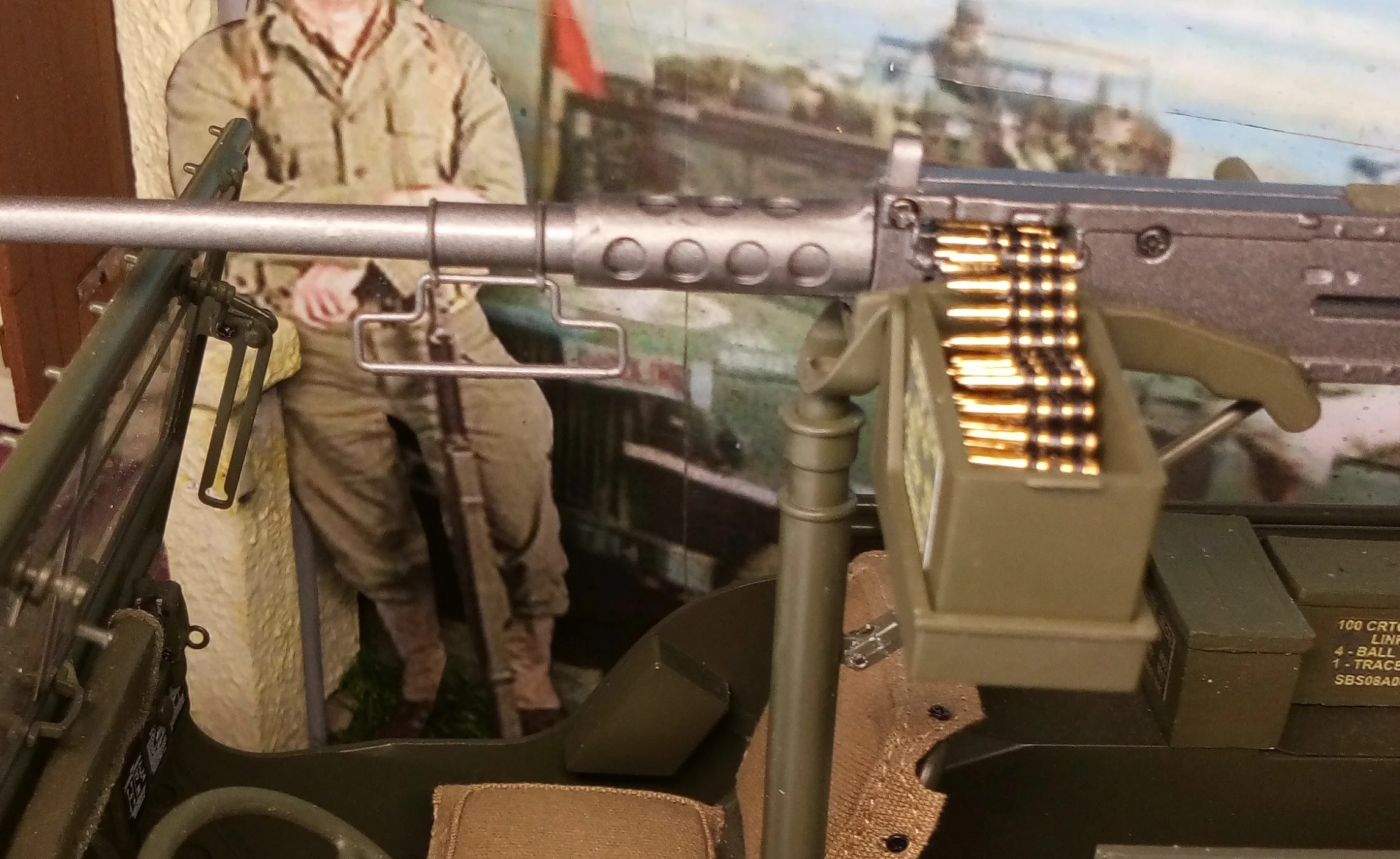 50 шт./компл. 7,62 Калибр Металлическая машинка Пуля цепи 1/6 весы Рисунок Игрушки аксессуар для 1" фигурку модель игрушки