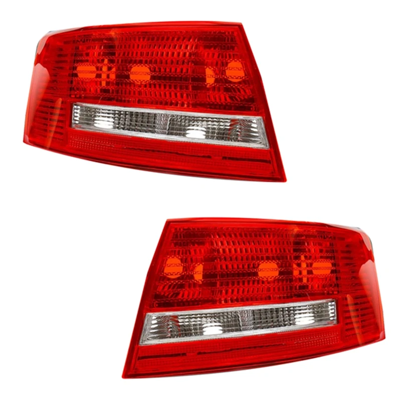 

2x Rear Tail Lamp Brake Light Turn Signal For- A6 S6 Quattro 2005 2006 2007 2008 4F5945095M Left & 4F5945096M Right
