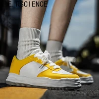 2021 new mens shoes low top sports casual shoes breathable color matching board shoes trendy fashion dissolving shoes