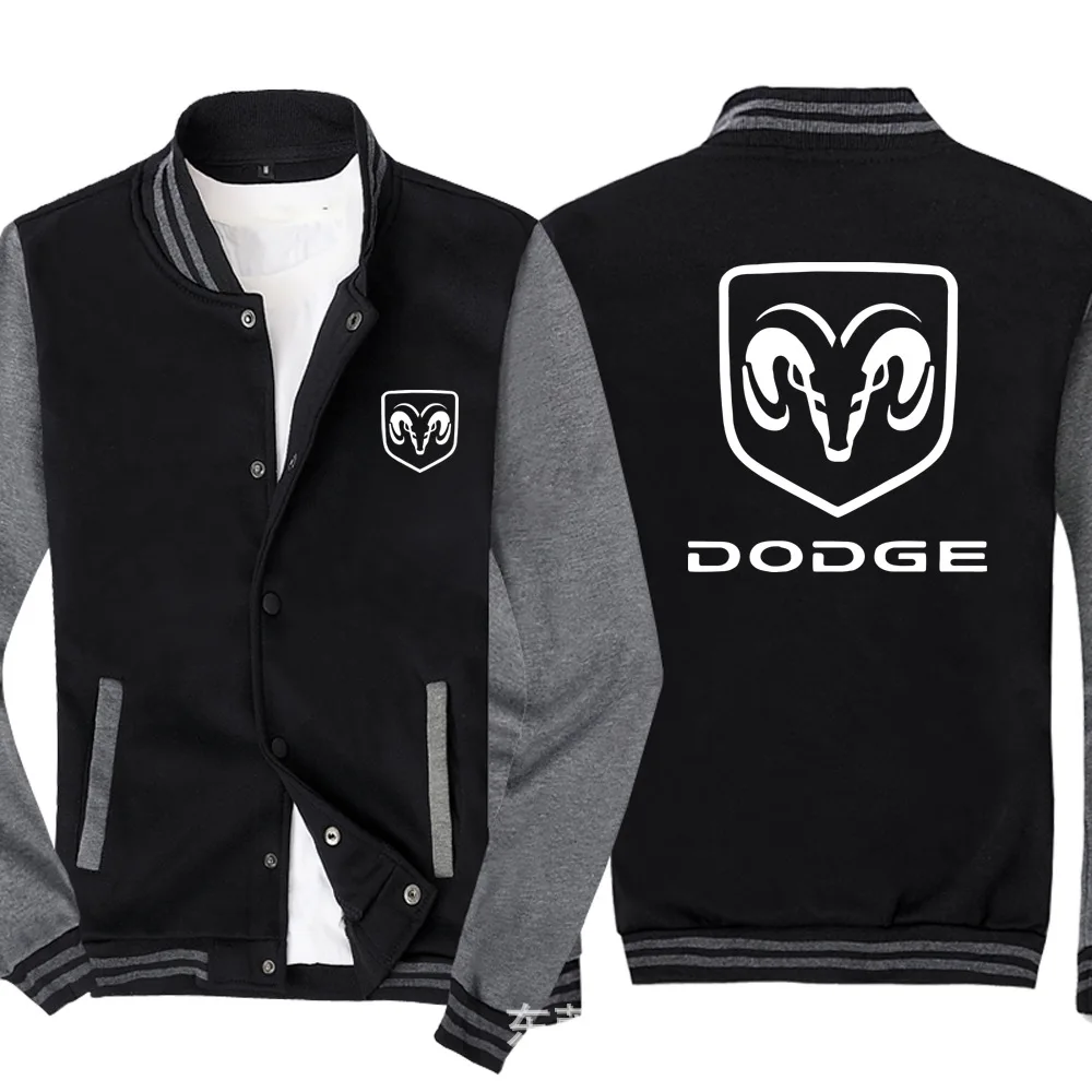 

2020 NEW Sweatshirt for Dodge Men Slim Fit Jacket Men Hip Hop Harajuku Unisex Baseball Jacket uniform 69