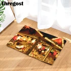 Рождественский Коврик для двери, ранний коврик для детской двери, коврики из микрофибры, впитывающий напольный коврик