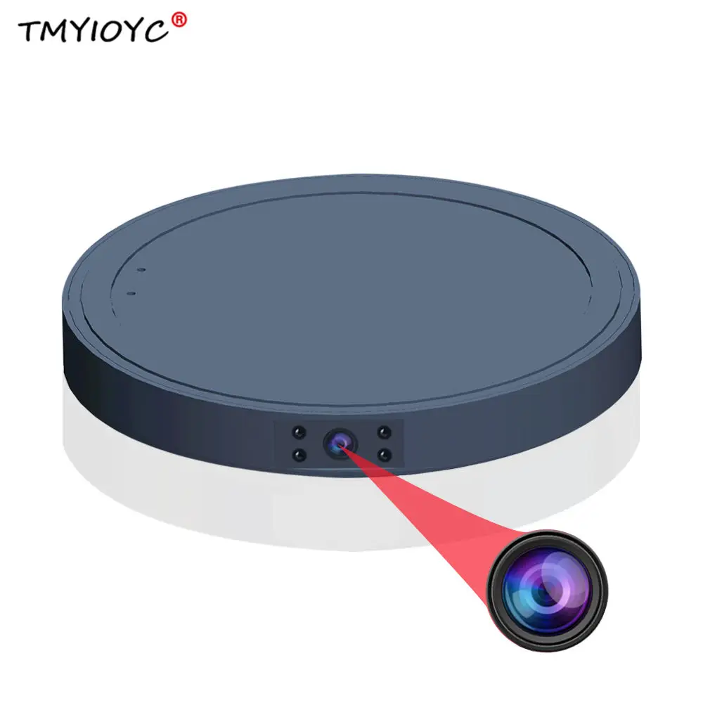 MD19 мини камера Быстрое беспроводное зарядное устройство для iPone samsung телефон HD 1080P ночное видение микро камера обнаружения движения видео рекордер