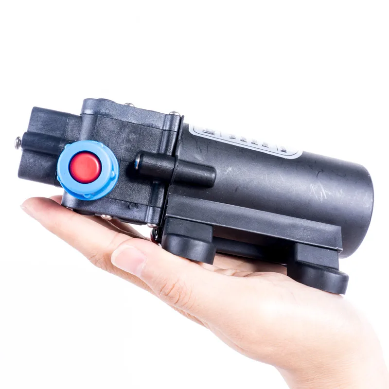 Электрический мини насос 12 В 30 Вт 3л/мин с пленкой для воды самовсасывающий