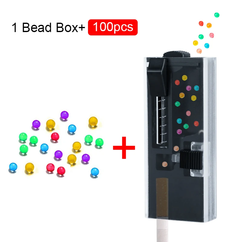 Держатель фильтра для сигарет 100 шт. шарики сделай сам и коробка с 1 пуш-шариком