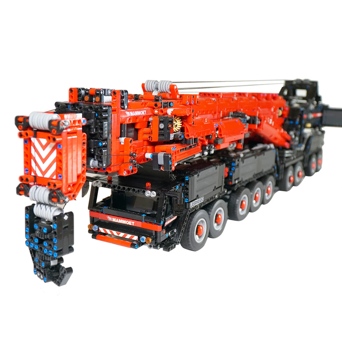 7705Pcs MOC Electric Remote Control Giant Crane Model Small Particle Building Blocks Educational Toy Set Model Educational Toy