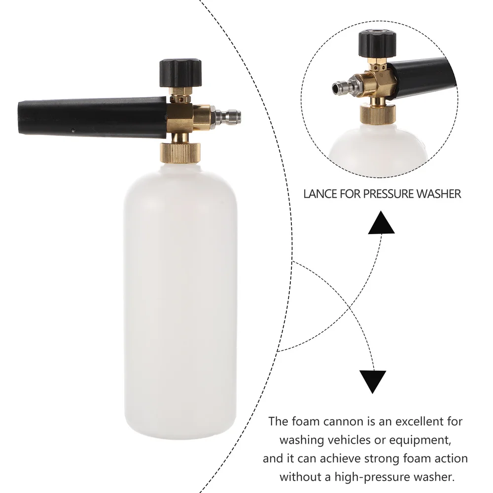 

1L Soap Dispenser Adjustable Cannon Car Pressure Washer Accessories