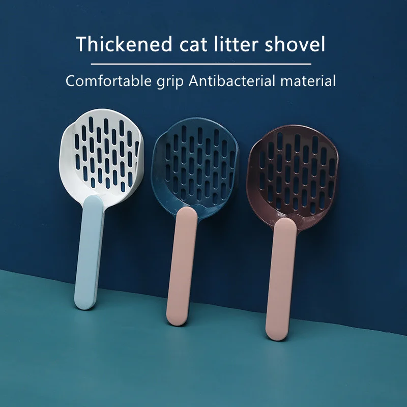 

Cat Litter Shovel Fashion Hit Color Instant Filter Cat Shovel Poop Bag Dispenser Cat Cleaning Pet Cleaning Supplies