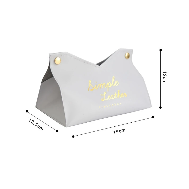 

Simple Tissue Case Box Container Leather Retro Toilet Pumping box Car Towel Napkin Papers Bag Holder Box Case Pouch Table Decor