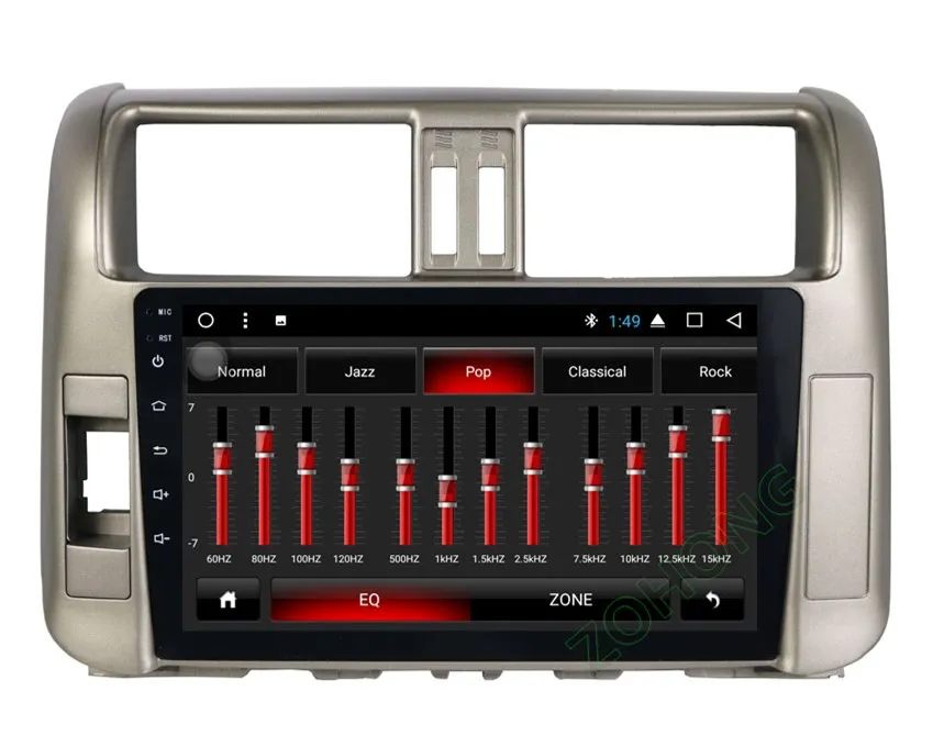 2.5D Octa 8 ядра Android автомобильный мультимедийный DVD плеер для Toyota Prado 150 2010 2011 2012 2013 авто автомобильный радиоприемник с навигацией GPS