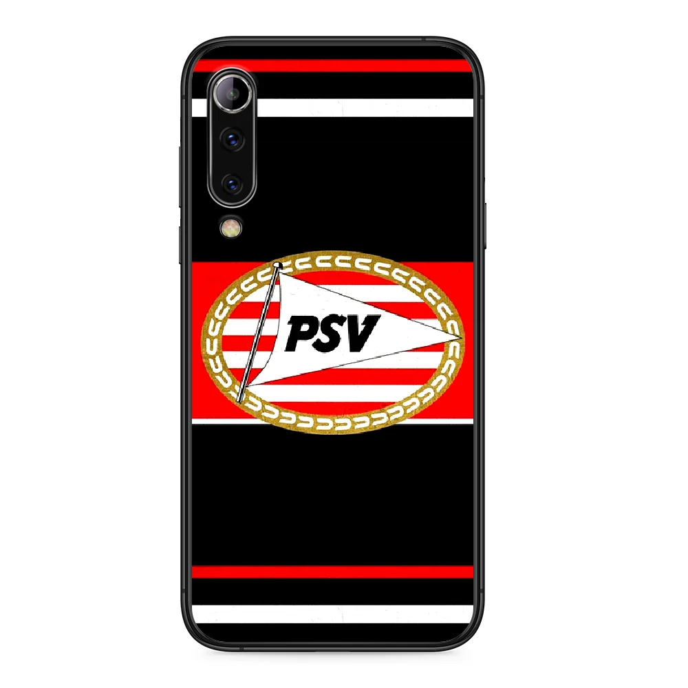 

PSV Eindhoven Football Phone case For Xiaomi Mi note 10 A3 9 MAX 3 A2 8 9 Lite Pro ultra black back fashion hoesjes silicone
