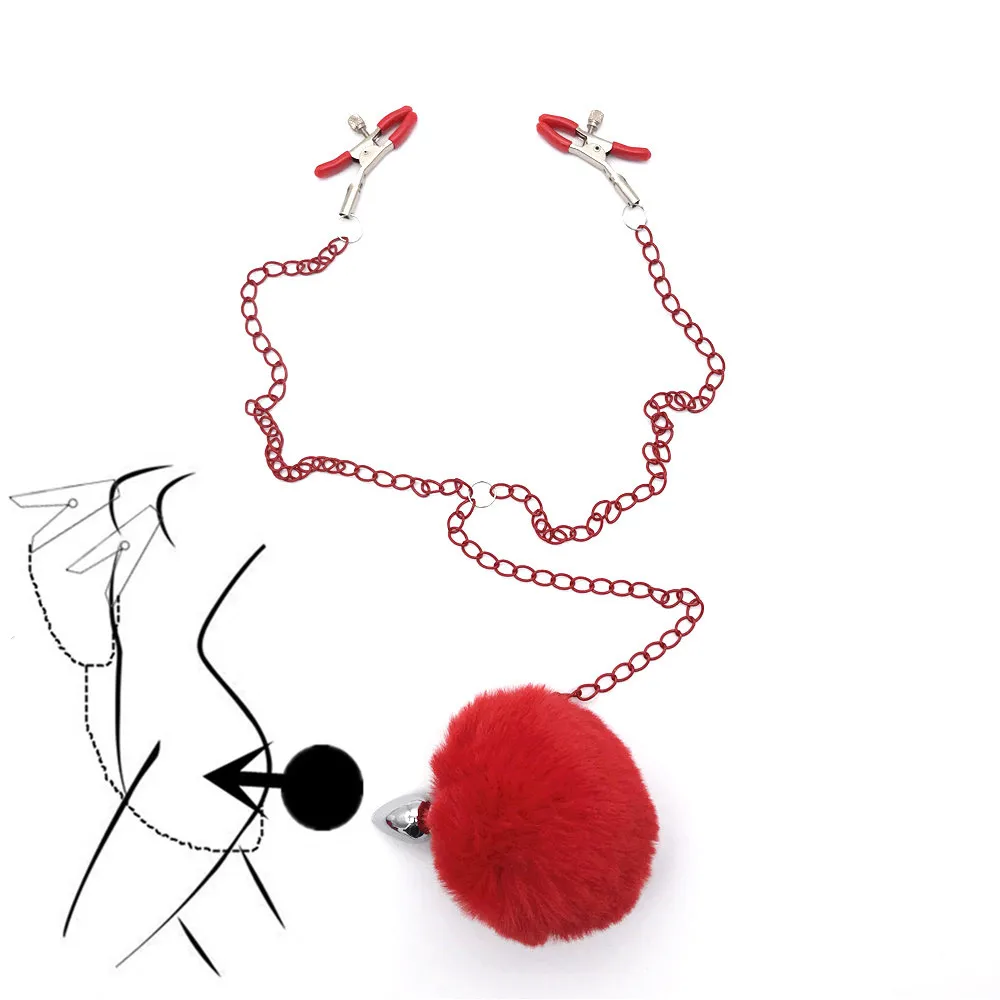 Металлическая секс игрушка из нержавеющей стали насадка на грудь сосок киска