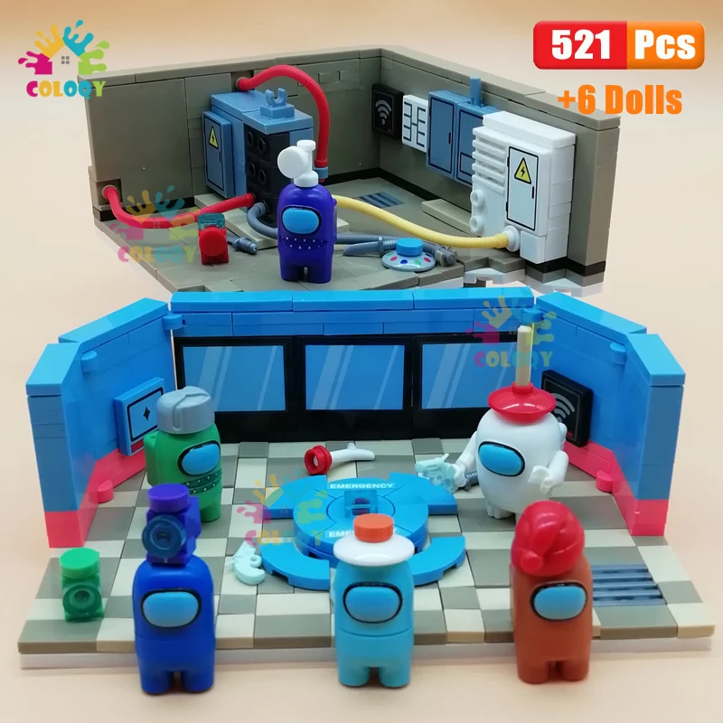 

Disney Blocks Kids Toys Among Game Building Blocks Mini Dolls Figures Bricks DIY Moded Kit Toys For Children As Birthday Gifts