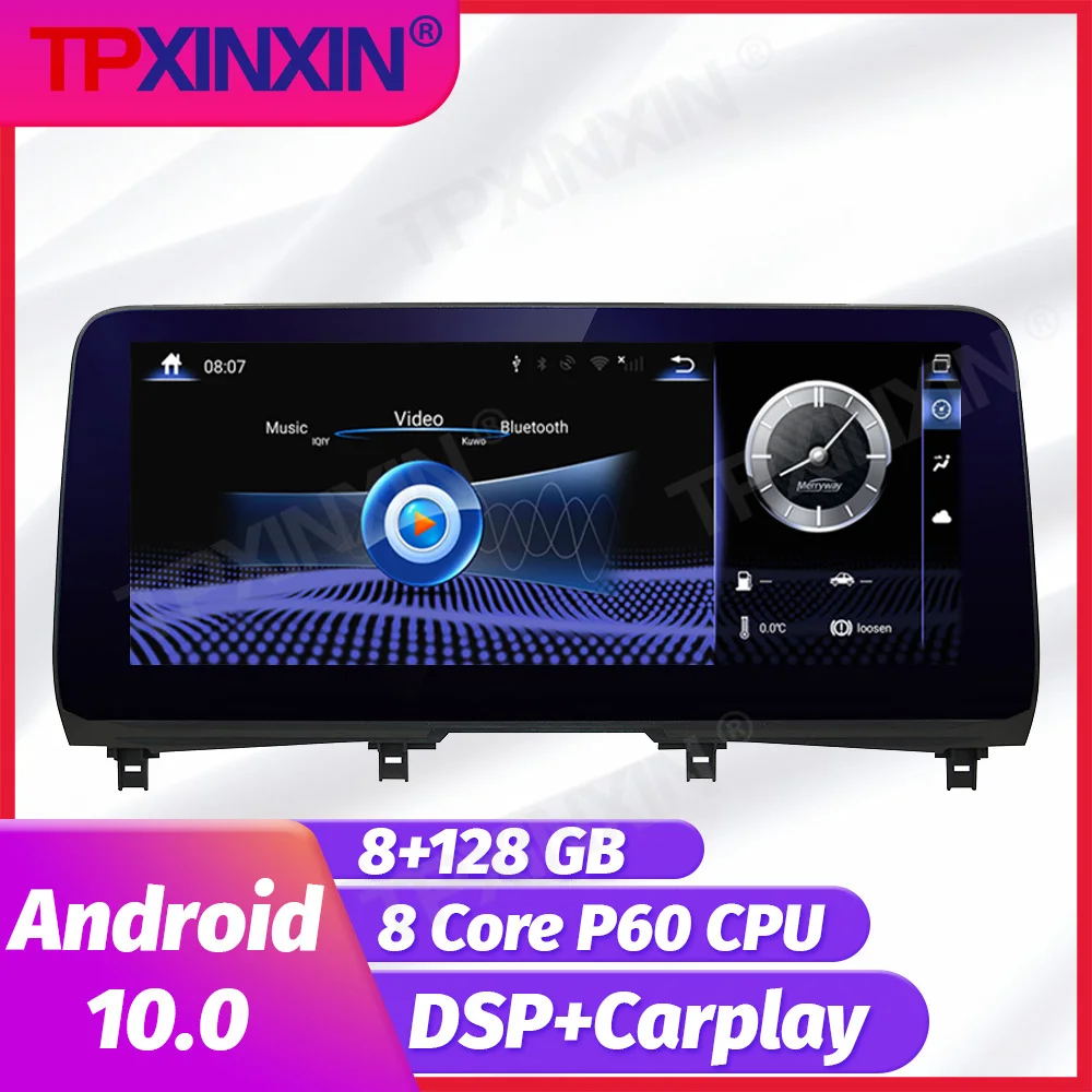 Автомагнитола 2 din с сенсорным экраном 12 3 дюйма мультимедийным видеоплеером и