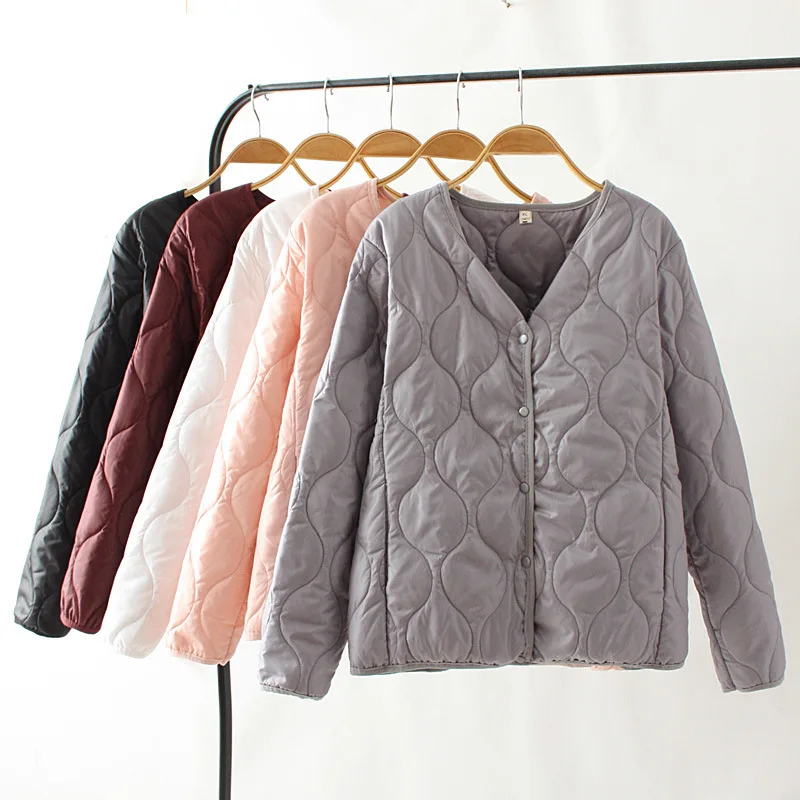 Зимнее женское пальто размера плюс Корейская теплая Женская куртка короткая