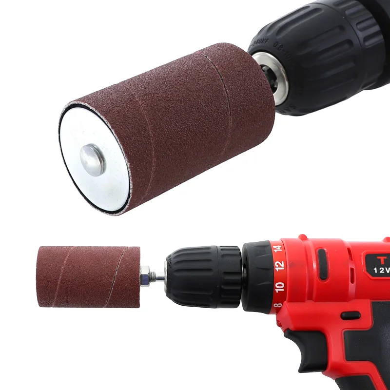 Набор шлифовальных барабанов #80 #120 резиновые оправки с шлифовальной лентой для