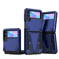 soft tpu armor bracket case for samsung galaxy z flip 3 a72 a52 a32 a22 a12 a51 a71 s21 s20 s10 note 9 10 20 shockproof cases