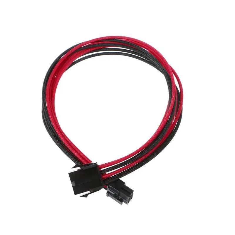 

Sleeved graphics card PCI-E GPU 8 Pin to 6+2 Pin PCI-E Power Extension Cable DIY