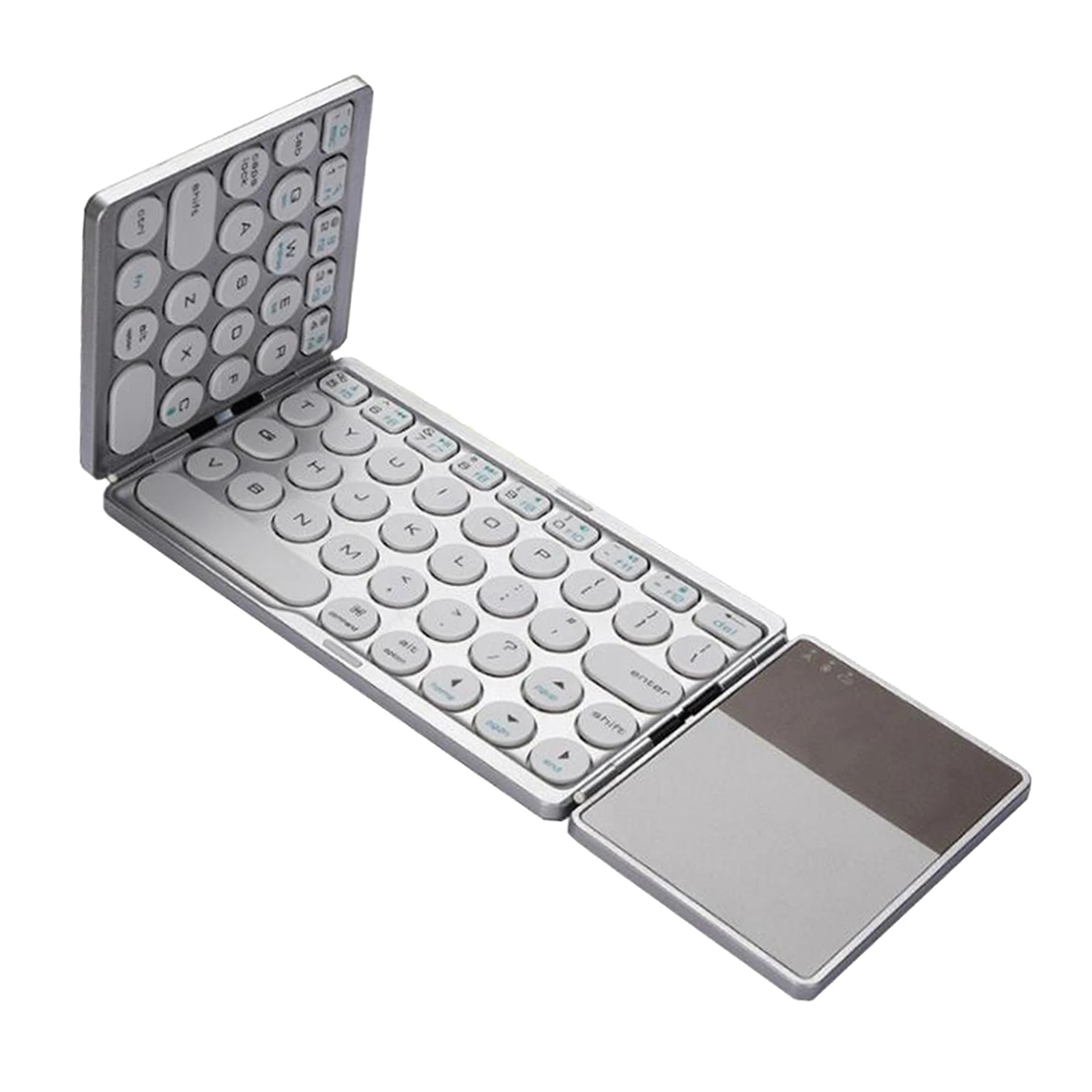 

Wireless Bluetooth Triple Folding Keyboard Computer Office Ultra-thin Portable Keyboard