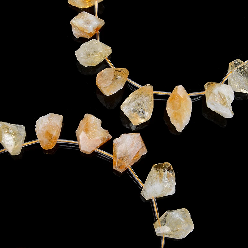 

Suppliers High Quality Natural Gemstone Rough Citrine Faceted Tumble Stone Gemstone Pendant for Jewelry DIY