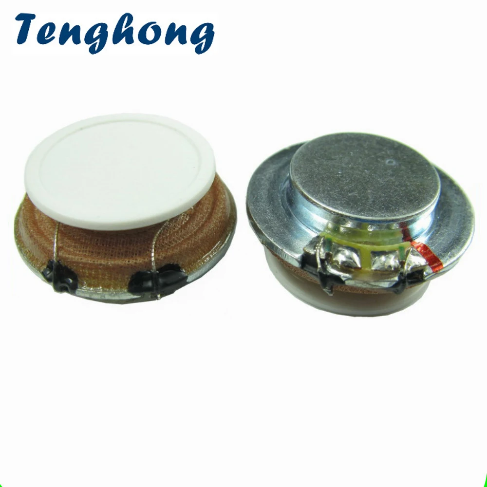 

Tenghong 2Pcs 4Ohm 3W 27MM Vibration Speakers Portable Resonance Speaker Synchro Sound For Blood Mass Massage Stereo Loudspeaker