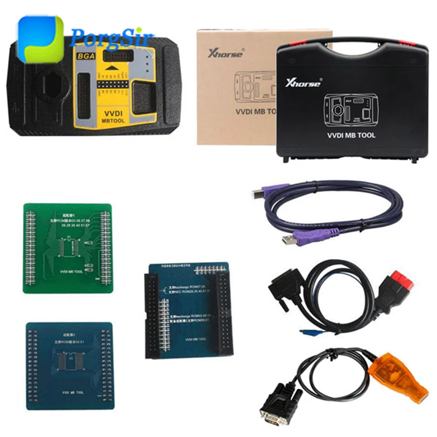 Xhorse V4.5.0 VVDI MB BGA инструмент ключевой программатор для Mercedes Benz с калькулятор