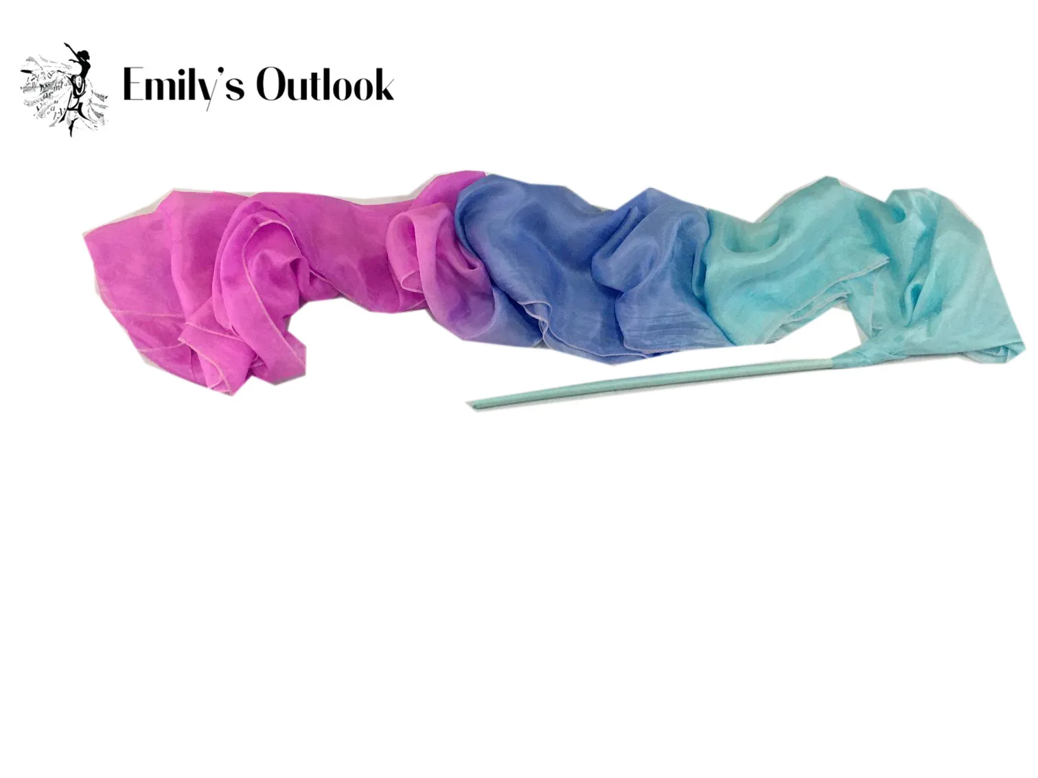 Шелковая вуаль для танца живота настоящая шелковая взрослых 4 м x 0 45 (157x17 7 дюйма) 5