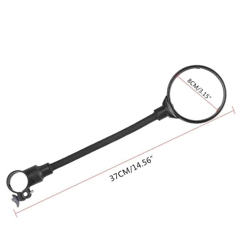 

Adjustable Bicycle Rear View Glass Mirror Handlebar Mount Universal for Mountain Road Bike Bicycle Accessories D5QD