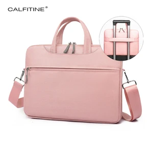laptop case 13 3 14 15 6 17 3 inch waterproof computer notebook bag for macbook shoulder handbag briefcase women men free global shipping