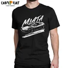 Мужская футболка NB Miata дрейф Jdm, новинка, футболка из чистого хлопка с коротким рукавом, футболки с японским автомобилем, топы с круглым вырезом в подарок