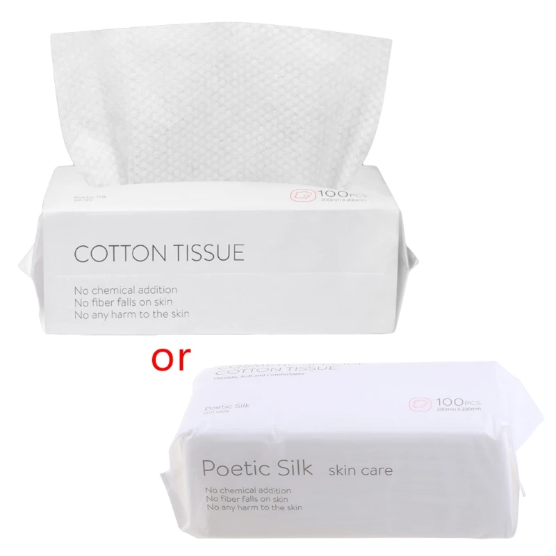 50/100 шт Одноразовые Уход за кожей лица Полотенца путешествия хлопок салфетки для