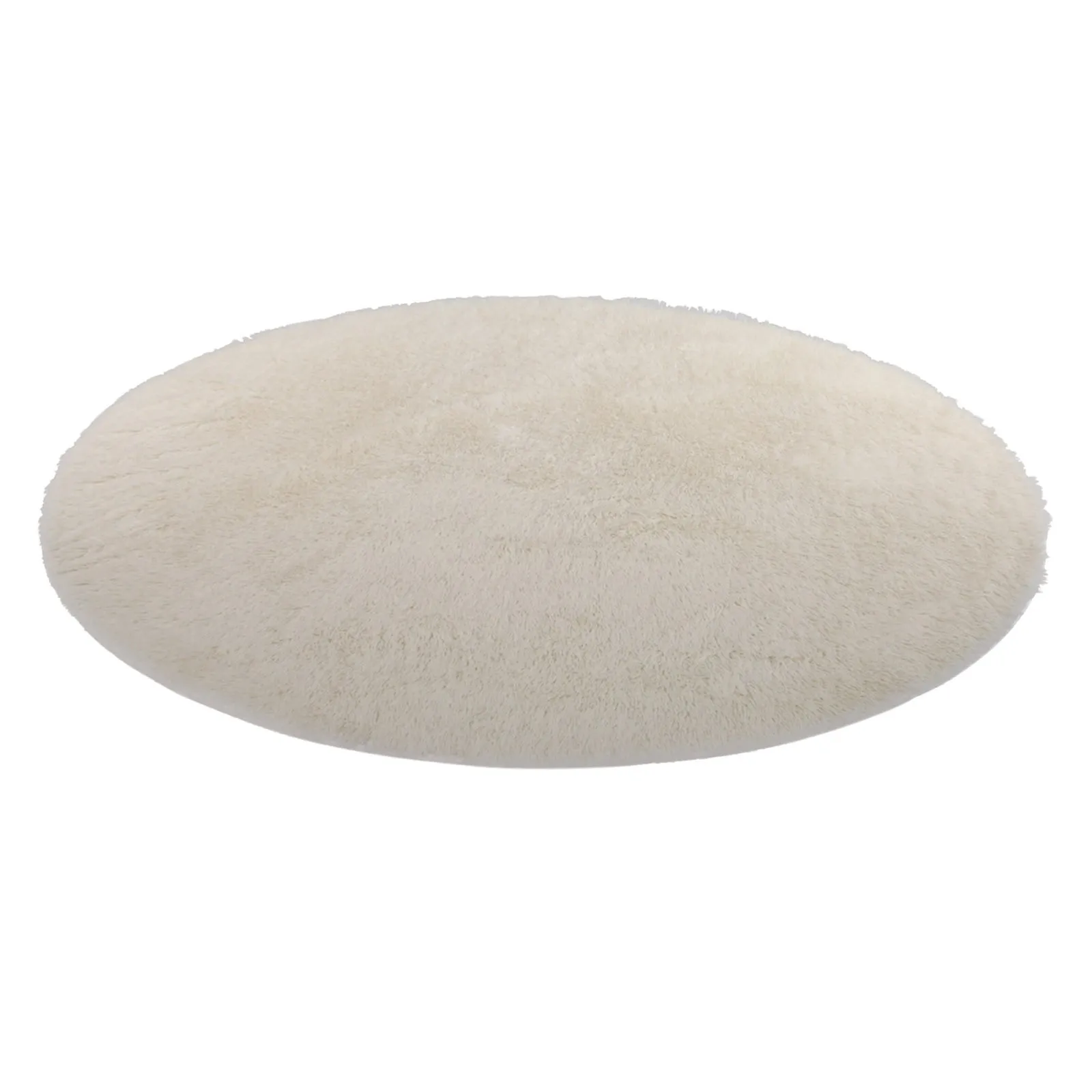 Искусственный Ковер Из искусственной шерсти Круглый однотонный маленький