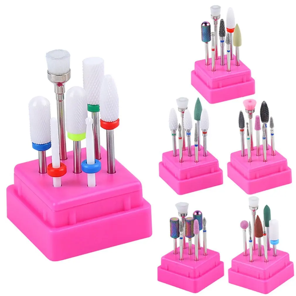 

Nail Ceramics Tungsten Steel Alloy Polishing Head Polishing Tool Set Nail Polisher Electric File Manicure