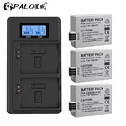 Palo 3 шт. lp-e5 LP E5 батареи для камеры Canon камера для уличной съемки + LPE5 зарядное устройство ЖК-дисплей двойной слот для EOS 450D 500D 1000D поцелуй X3 F Xsi