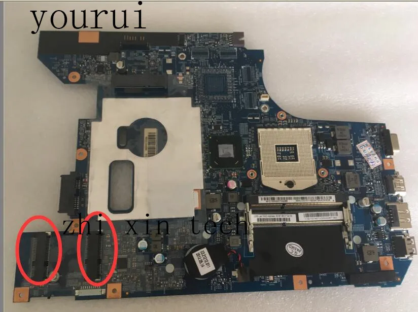 Материнская плата yourui 48 4pa01. 021 подходит для ноутбука Lenovo B570 материнская HM65
