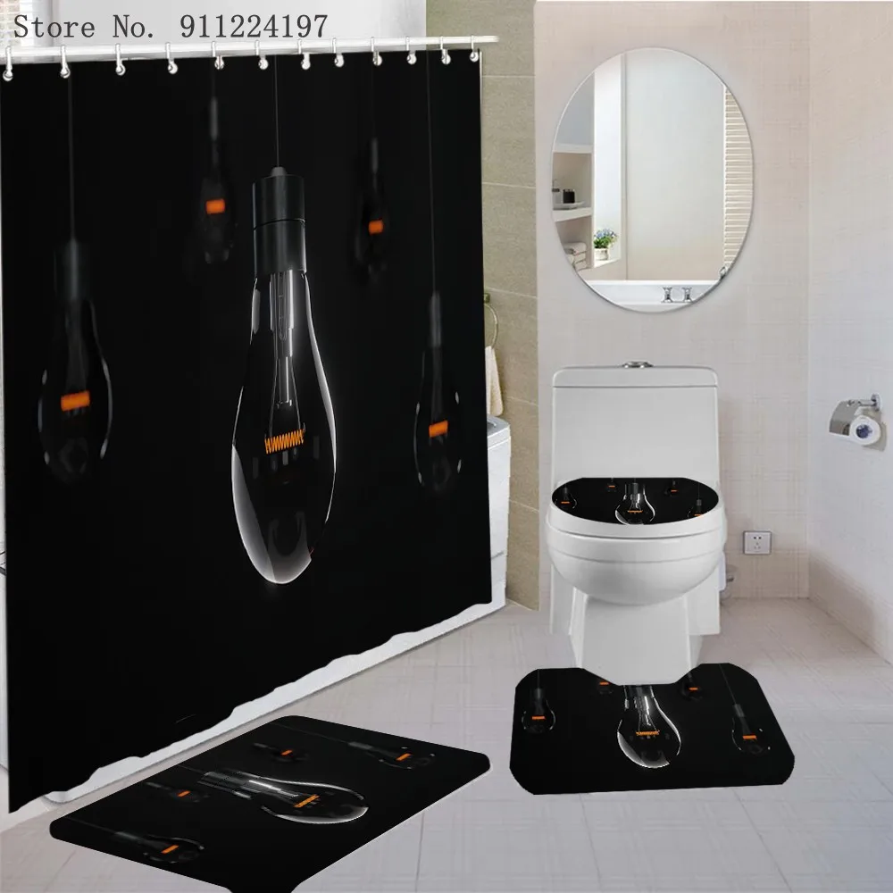 Занавеска для душа с принтом девочек и женщин в африканском стиле занавеска