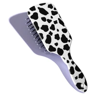 70 hot sale comb leopard print high temperature resistant abs durable material women cutting hair comb for home