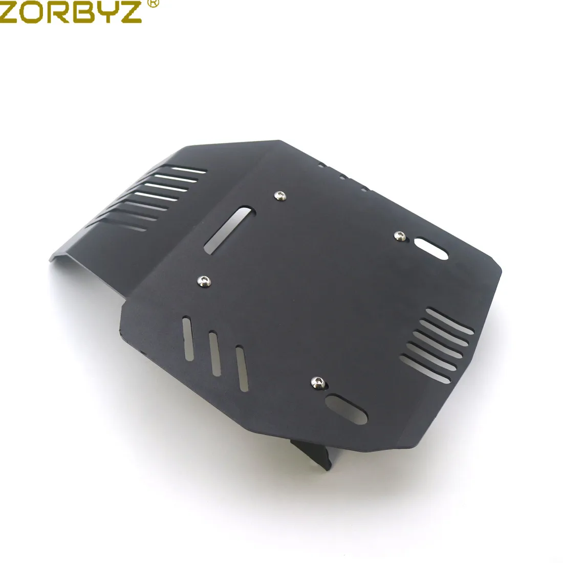 Черная/серебряная Защитная крышка двигателя для мотоцикла ZORBYZ защитная накладка