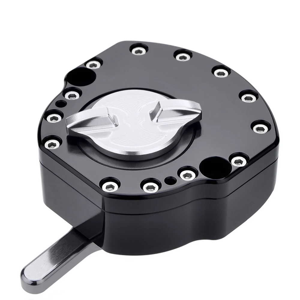 BJMOTO ЧПУ MT07 MT09 R3 R25 мотоциклов демпфер руля StabilizerLinear Обратный безопасности Управление Z800 Z900 Z1000 GSXR R1 R6 FZ1 - Цвет: Model 7 Damper