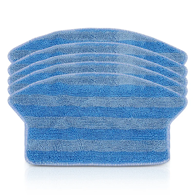 5pcs Vacuum Cleaner Mop Cloth for Redmon RV-R450 RV R450 Robotic Vacuum Cleaner Parts Accessoreis