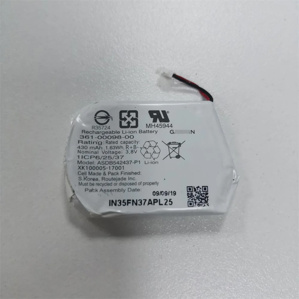 

Original Battery 361-00098-00 For GARMIN Fenix 5x Li-ion Battery 430mAh Fenix5X Outdoor Sports Watch Battery Replacement